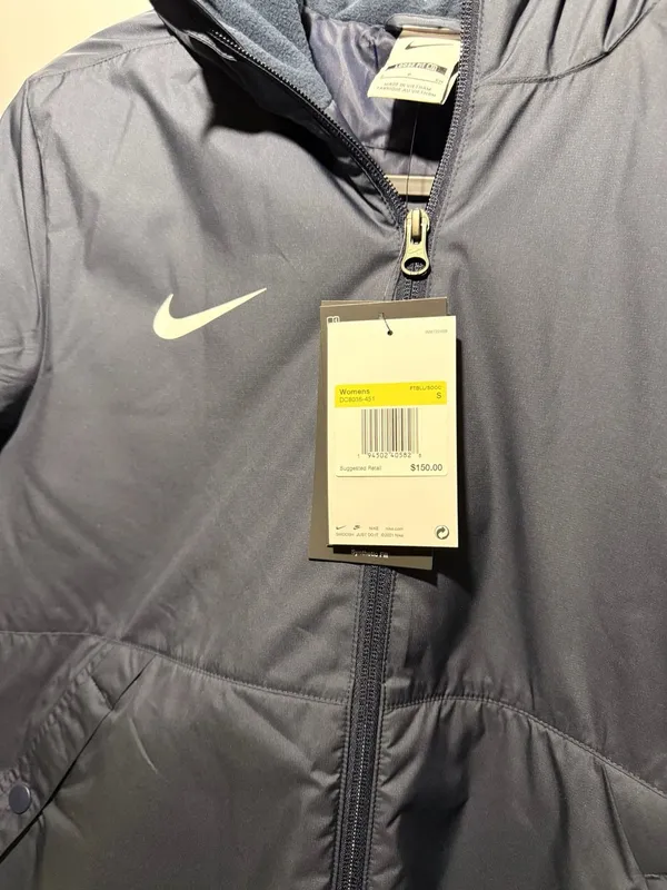 Nike Women's Team Fall Jacket Size S Obsidian Synthetic Fill - Image 2