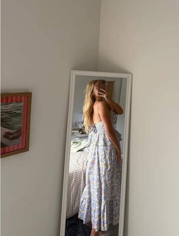 Boutique Floral Maxi Dress - Image 6