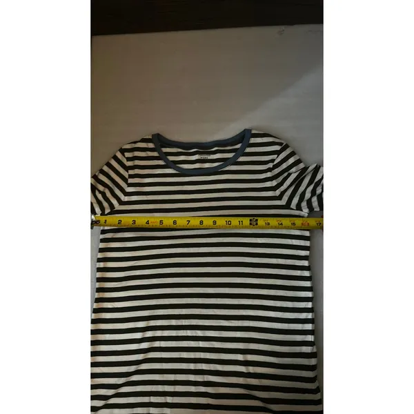Madewell Northside Long Sleeve Vintage Tee Driggs Stripe NEW XXS Nautical Preppy - Image 6