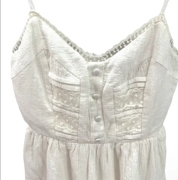 Princess Polly DLANEY MINI DRESS WHITE - Image 7