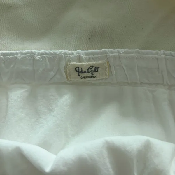 Brandy Melville White Tiered Maxi Skirt - Image 5