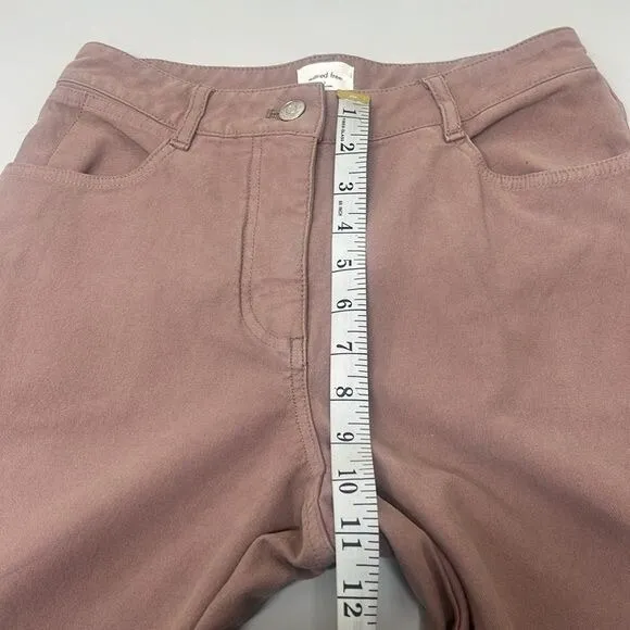 Wilfred Free Straight Leg Jeans Mauve Pink Size 2 Y2K Utility - Image 4