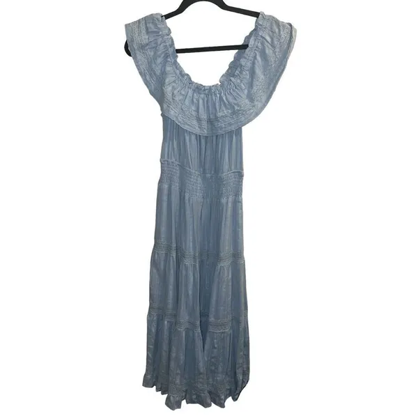 ✨Urban Outfitters Dress Forum Off-Shoulder MIDI Sz Large Dress✨ - Image 7