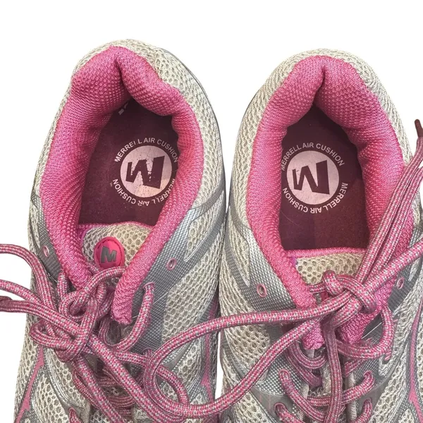 Merrell Shoes Womens Size 10 Beige Pink Mesh Trail Running‎ Sneakers J074908 - Image 3