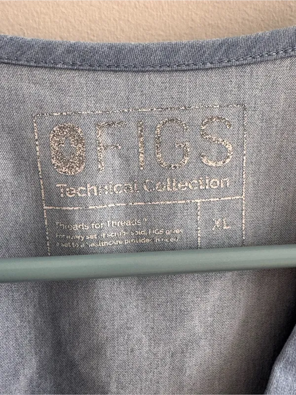 FIGS technical collection‎ Denim blue Women's XL - Image 2