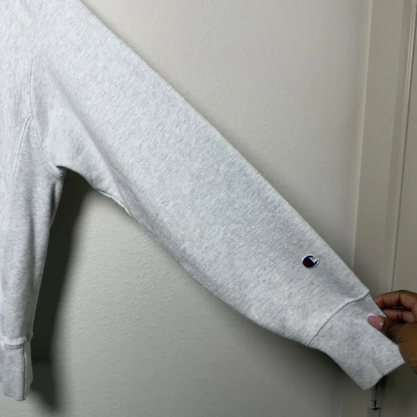 Champion Unisex‎ Cotton Sweatshirt Large Gray Princeton Reverse Weave Crewneck - Image 6