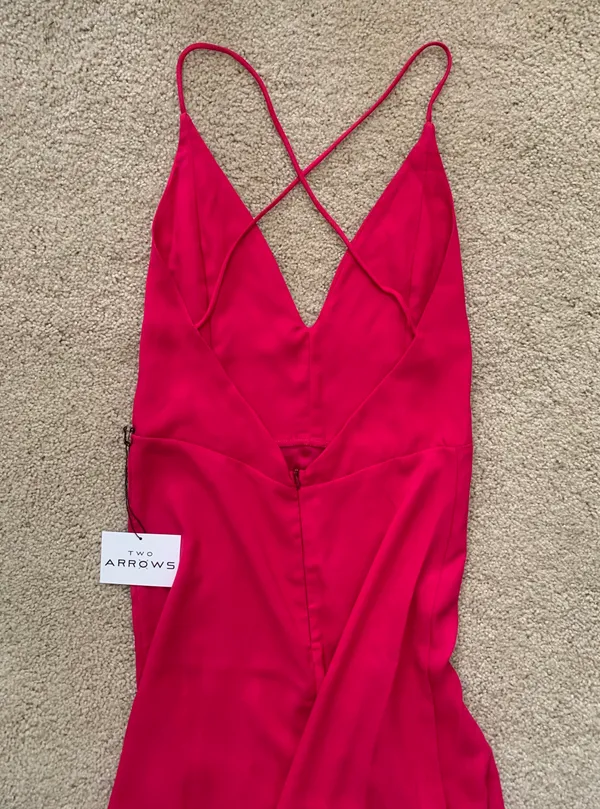 Hot Pink Formal Maxi Dress - Image 6
