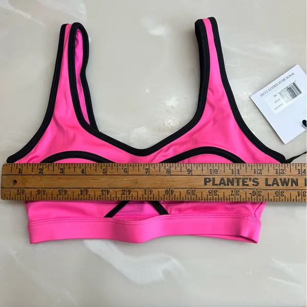 Beach Riot Moxie Cutout Sports Bra Padded Athletic in Radiant Orchid Size XS - Image 8