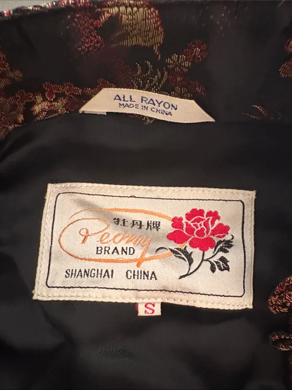 90s Shanghai duster jacket Black - Image 6