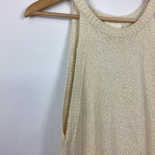 Maeve Halter Sweater Tank Top Size Medium - Image 3