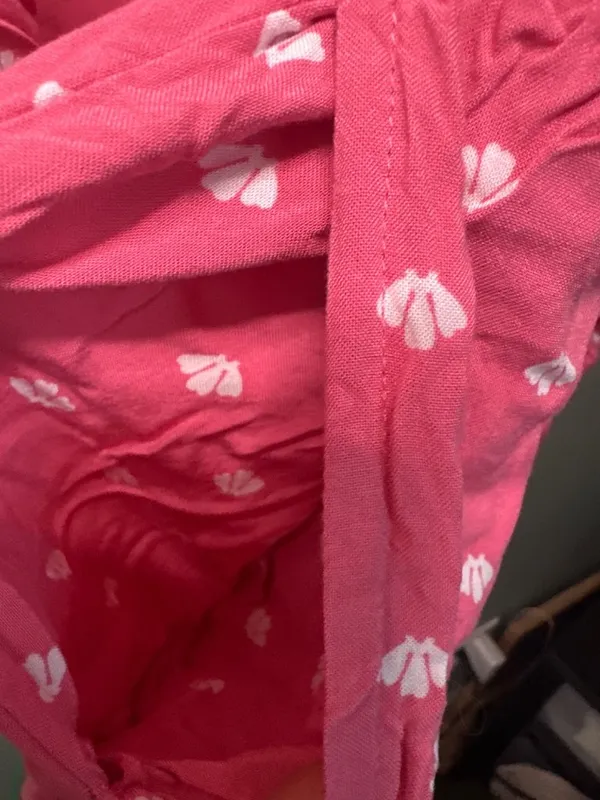 Liz Claiborne Women’s XL Pajama Set Pink Coquette Fairycore Lounge Shorts Set - Image 4