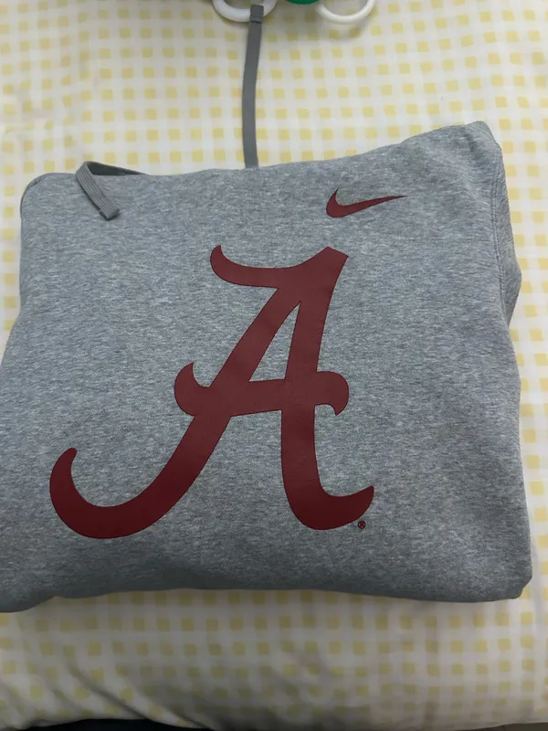 Nike Alabama Sweatshirt Grey - Image 2