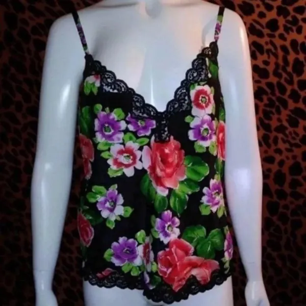 Vs pink floral slip vintage - Image 5