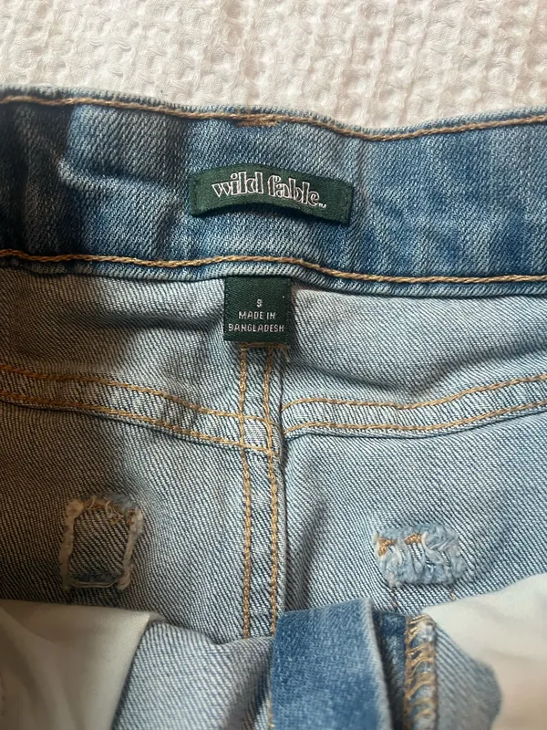 Jean Checkered Skirt Wild Fable - Image 3