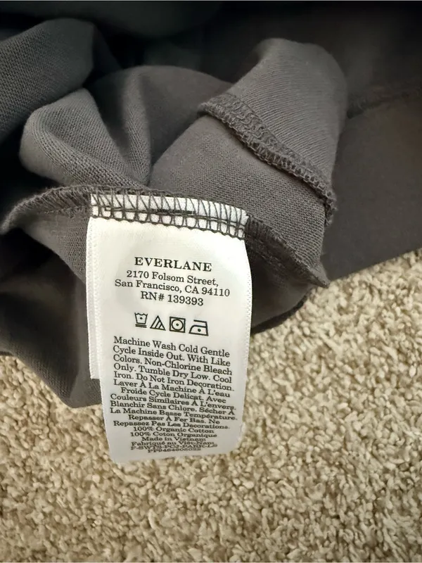 New The Everlane x Parks Project Off-Duty Long-Sleeve Tee size L - Image 8
