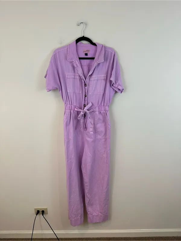 Universal Thread Lavender Utility Jumpsuit Boilersuit Size 6 Women's - Image 2