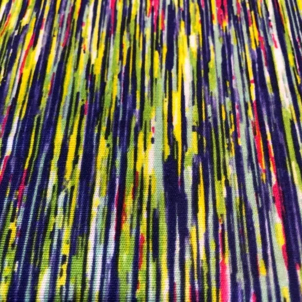 Zone Pro Colorful Top and Bright Yellow Shorts Womens L Used 2 Pieces - Image 6