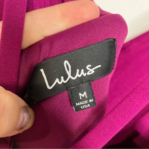 Lulus magenta sexy skater dress size‎ medium - Image 9