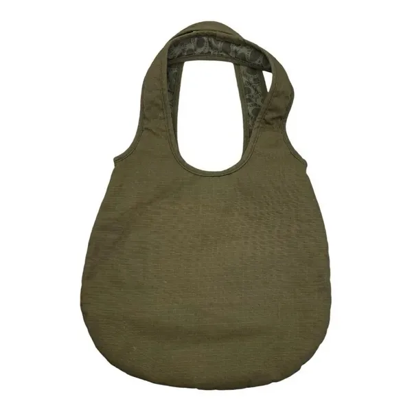 Boho army green bag with no brand - Image 2