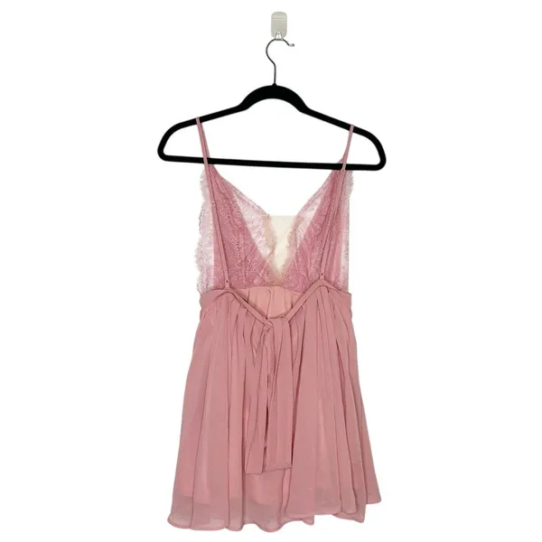Michael Costello X Revolve Justin Mini Dress Women's Pink Size Medium - Image 4
