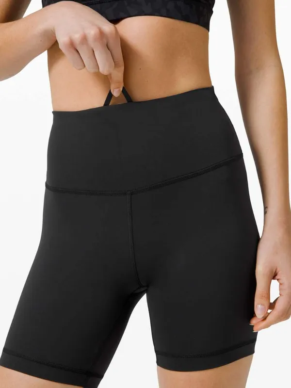 Lululemon Wunder Train High-Rise Short 6" Black Size 4 - Image 2
