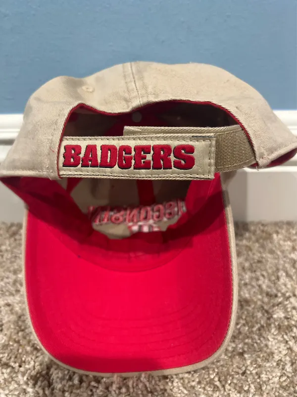Wisconsin Badgers Collegiate Cap Tan - Image 2