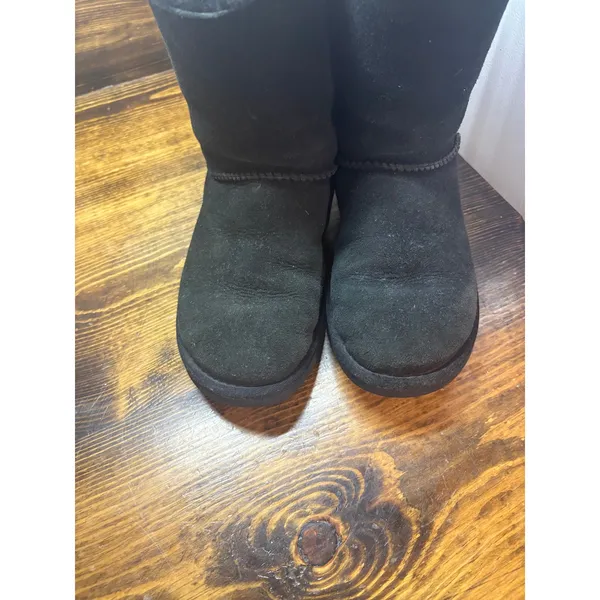 UGG Black Bailey Bow Boots Size 6‎ - Image 3