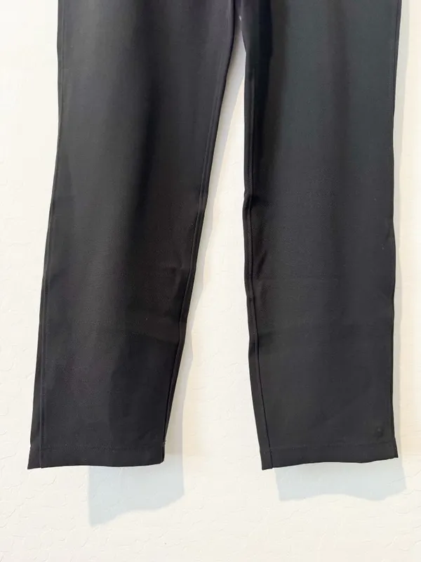 Lululemon On The Fly Pants Size 2 Black High Rise Drawstring Travel Quiet Luxury - Image 5