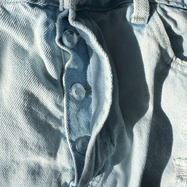 Wild Fable High Rise Cutoff Jean Shorts Light Wash size 14 Denim Women’s Frayed - Image 7