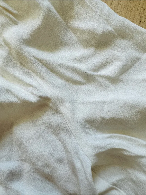 Reformation Cream tie neck blouse NEW - Image 6
