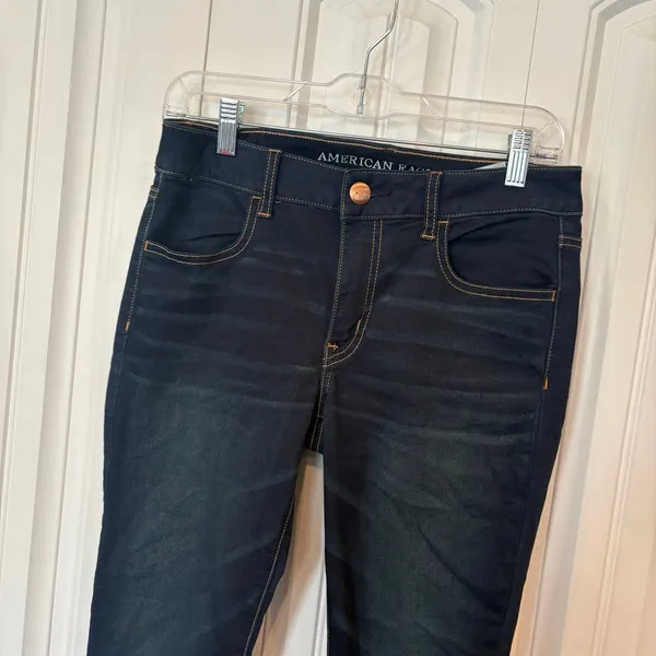 American Eagle Jegging‎ Size 10 Blue - Image 3
