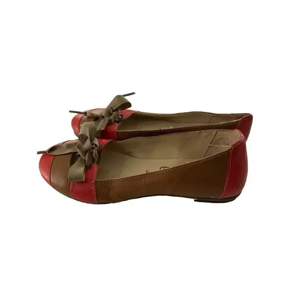 Fly London flats red brown women's size 37 US 6.5/7 - Image 4