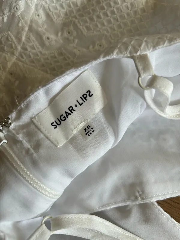 Sugarlips Ivory Lace Romper - Image 5