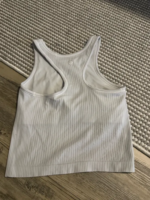White Lululemon Tank - Image 2
