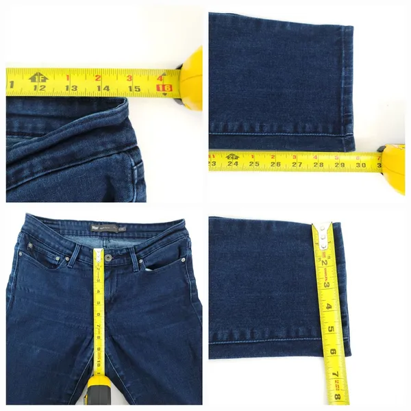 Levis‎ Jeans Womens 6/28 Slight Curve Mid Rise Slim 30x30 Stretch Denim - Image 8