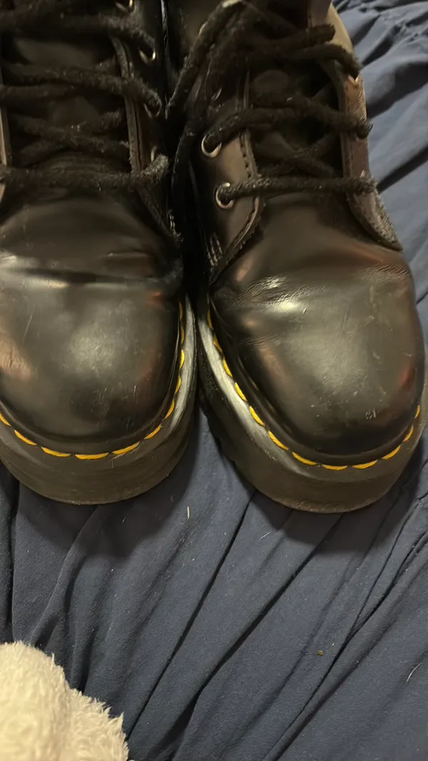 Dr. Martens Jadon Boot Leather Platforms - Image 6