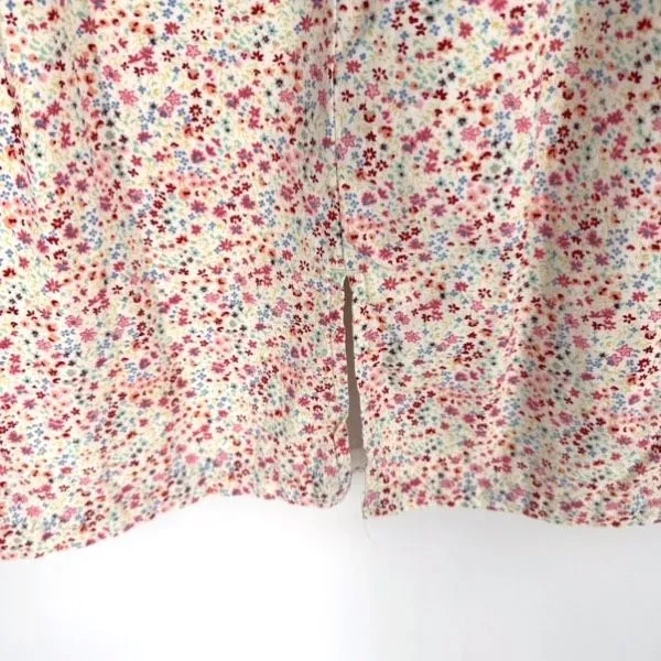 Vintage Y2K‎ Old Navy Ditzy Floral Micro Floral Shift Dress Coquette Size 1 XS - Image 7