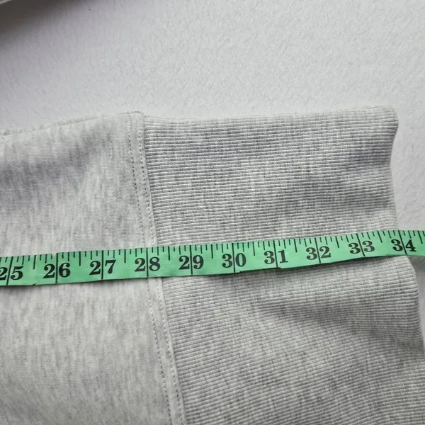 Xersion -875 NWT Womens Classic Fleece Quarter Zip Sweatshirt‎ Dress Gray Size M - Image 9
