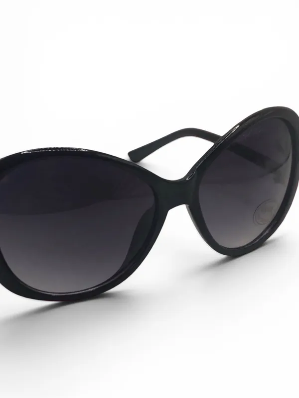 Women’s Sunglasses Black Oversized Lenses NEW - Image 2