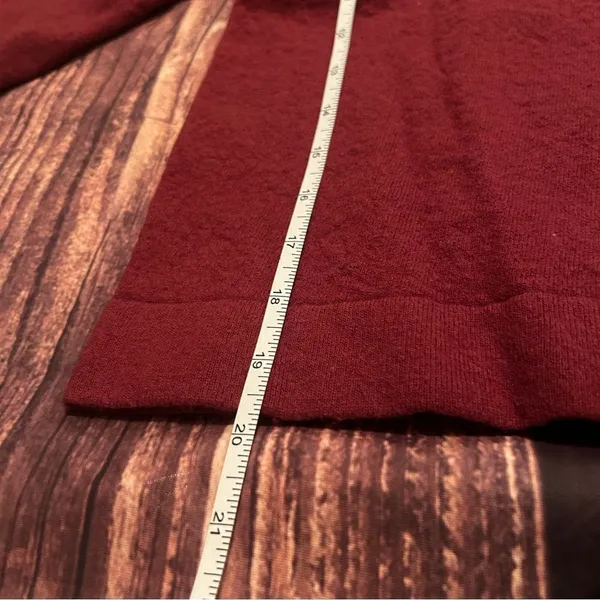 Women’s J.Crew Mercantile Red Sweater Size Small - Image 3