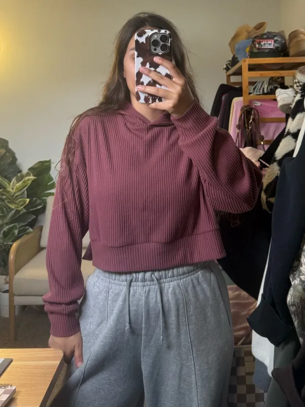 Alo Yoga Muse Hoodie Size XS - Image 3