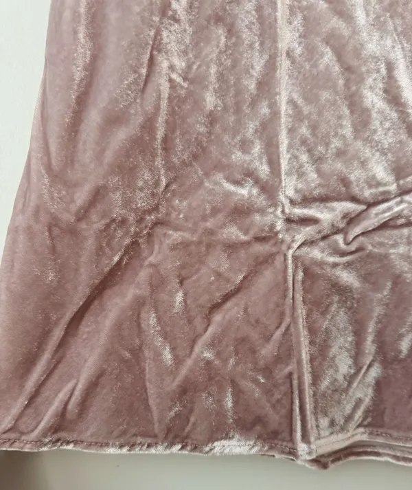 Anthropologie The Tilda Maxi Slip Skirt: Velvet Edition, Size S - Image 9