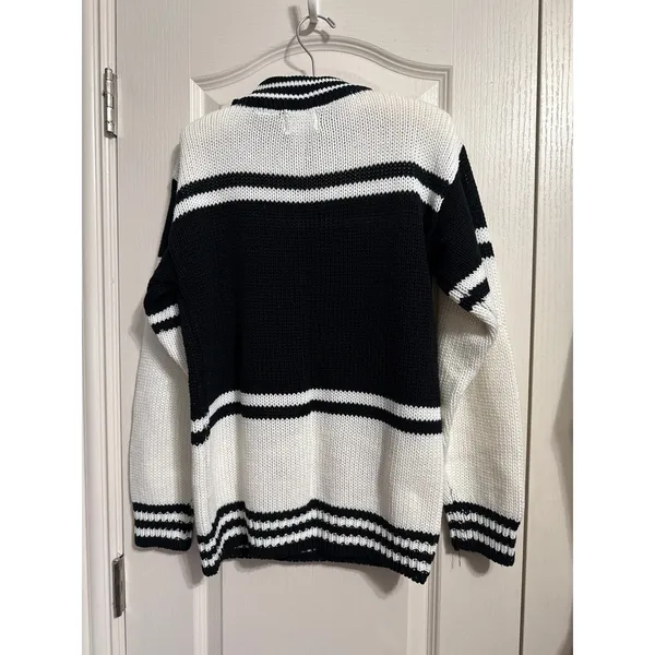 Vintage Pretty Boy Dog Chunky Graphic‎ Knit Sweater Coquette Granny Dopamine - Image 3