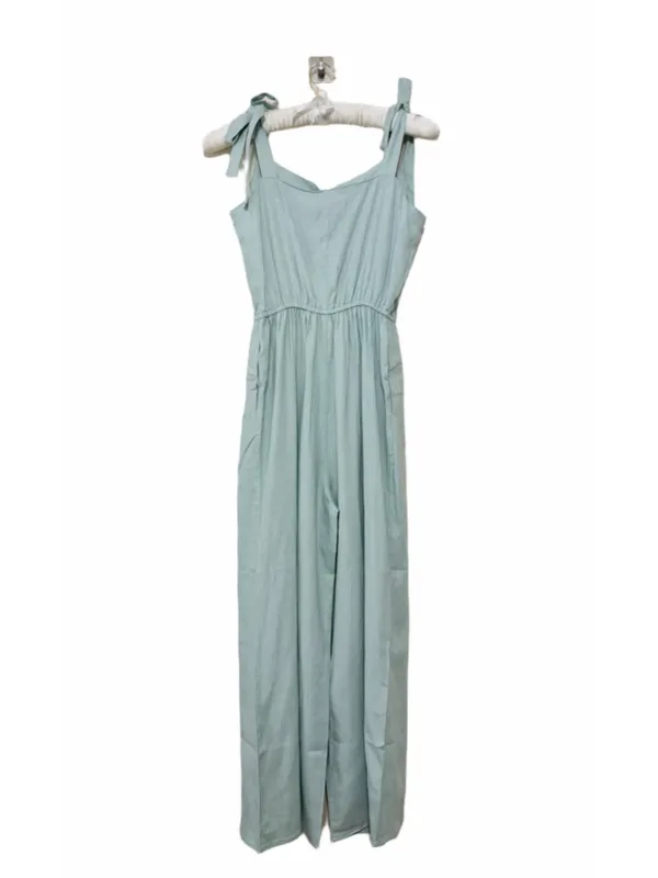 ModCloth Women’s Everyday Walking Momentum Sleeveless Linen Blend Jumpsuit SizeM - Image 14