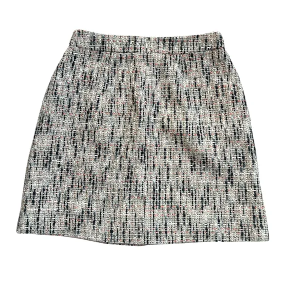 GAL‎ MEETS GLAM COLLECTION Paige Tweed A-Line Skirt Size 6 - Image 4