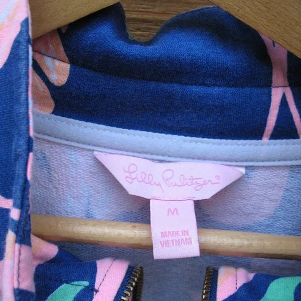 Lilly Pulitzer Half Zip Sweatshirt - Image 7