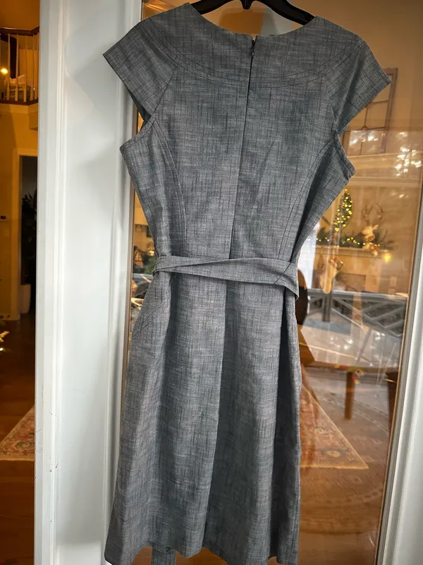 Sharagano Collared Dress - Image 4