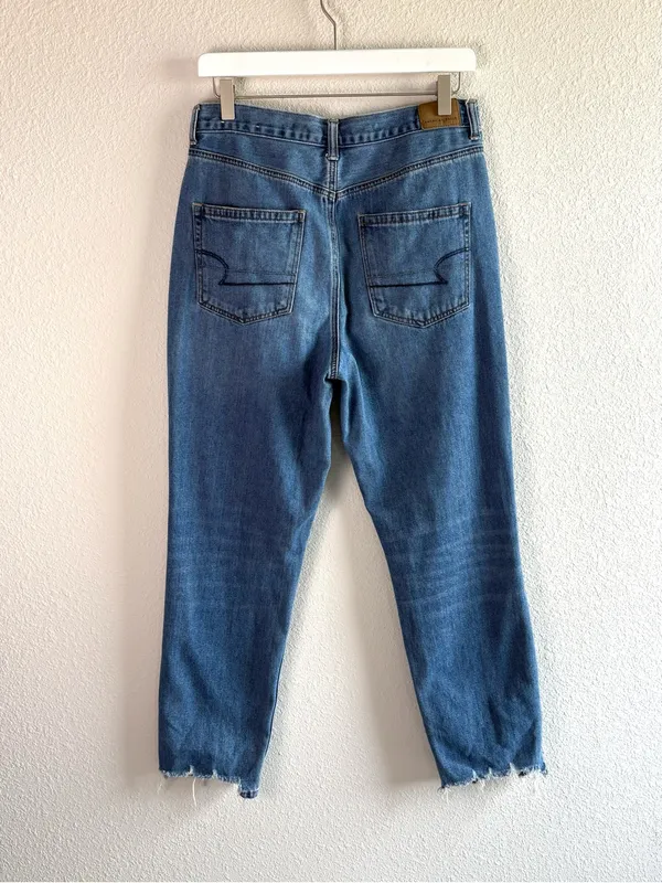 AE Distressed Mom Jeans - Image 2