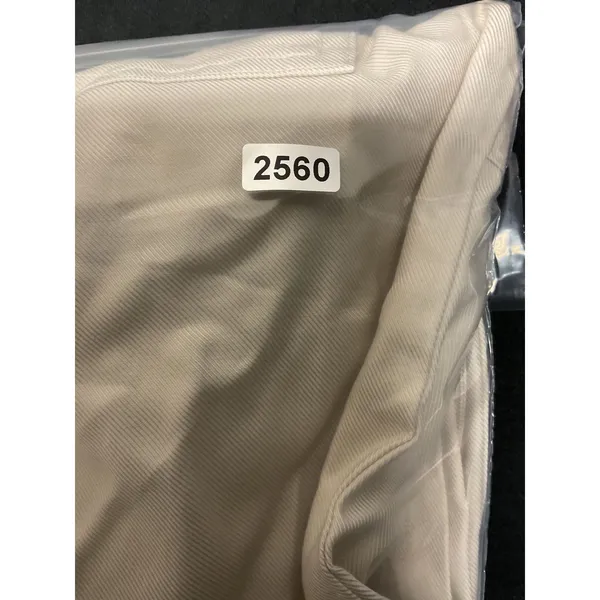Banana Republic Womens Straight Pant Mid-Rise Twill Beige 8 - Image 7