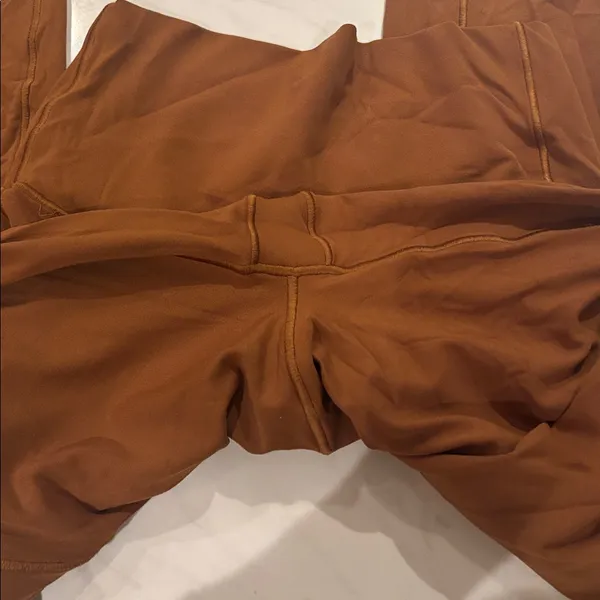 Aerie Real Me 7/8 Copper Brown Leggings - Image 4